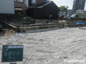 木造アパート　3階建て　新築工事　有限会社横溝工務店