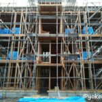 木造3階建てアパート新築工事　有限会社横溝工務店