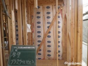 木造3階建て　アパート　新築工事　有限会社横溝工務店