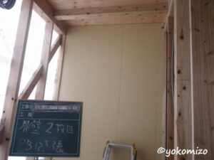 木造3階建て　アパート　新築工事　有限会社横溝工務店