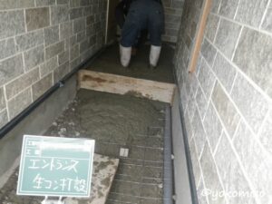 木造3階建て　アパート　新築工事　有限会社横溝工務店