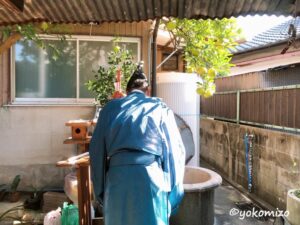 解体工事　井戸お祓い　有限会社横溝工務店