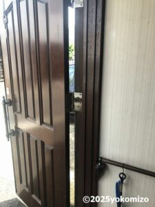 教会ドア修繕工事 竣工 有限会社横溝工務店