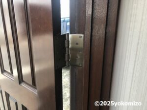 教会ドア修繕工事 竣工 有限会社横溝工務店