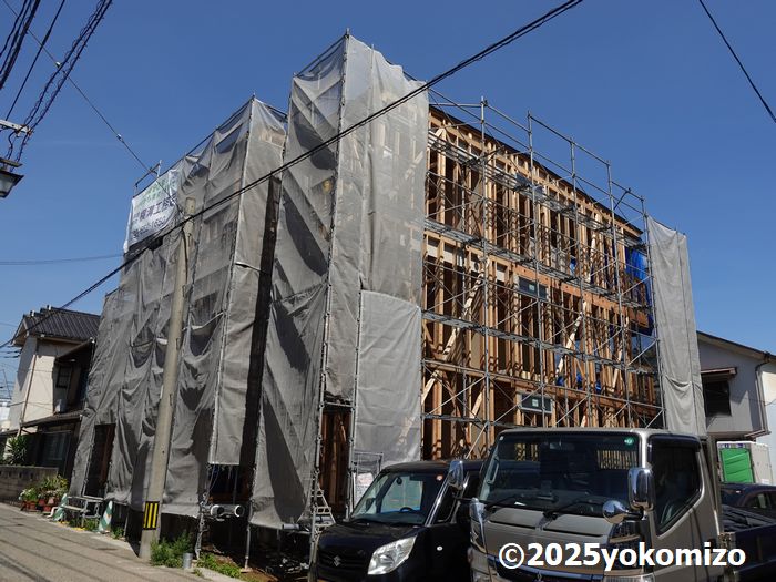 G様木造三階建てアパート新築工事 有限会社横溝工務店